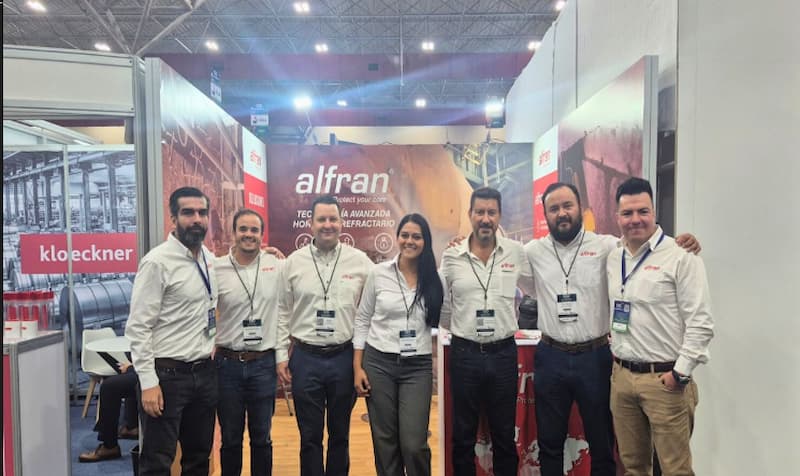 Alfran presente en alumexico uno de los mayores eventos del sector del aluminio